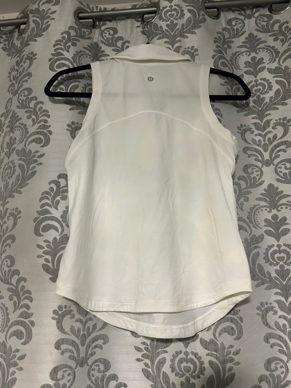 lululemon athletica White Sleeveless Polo Tank - Picture 2 of 2